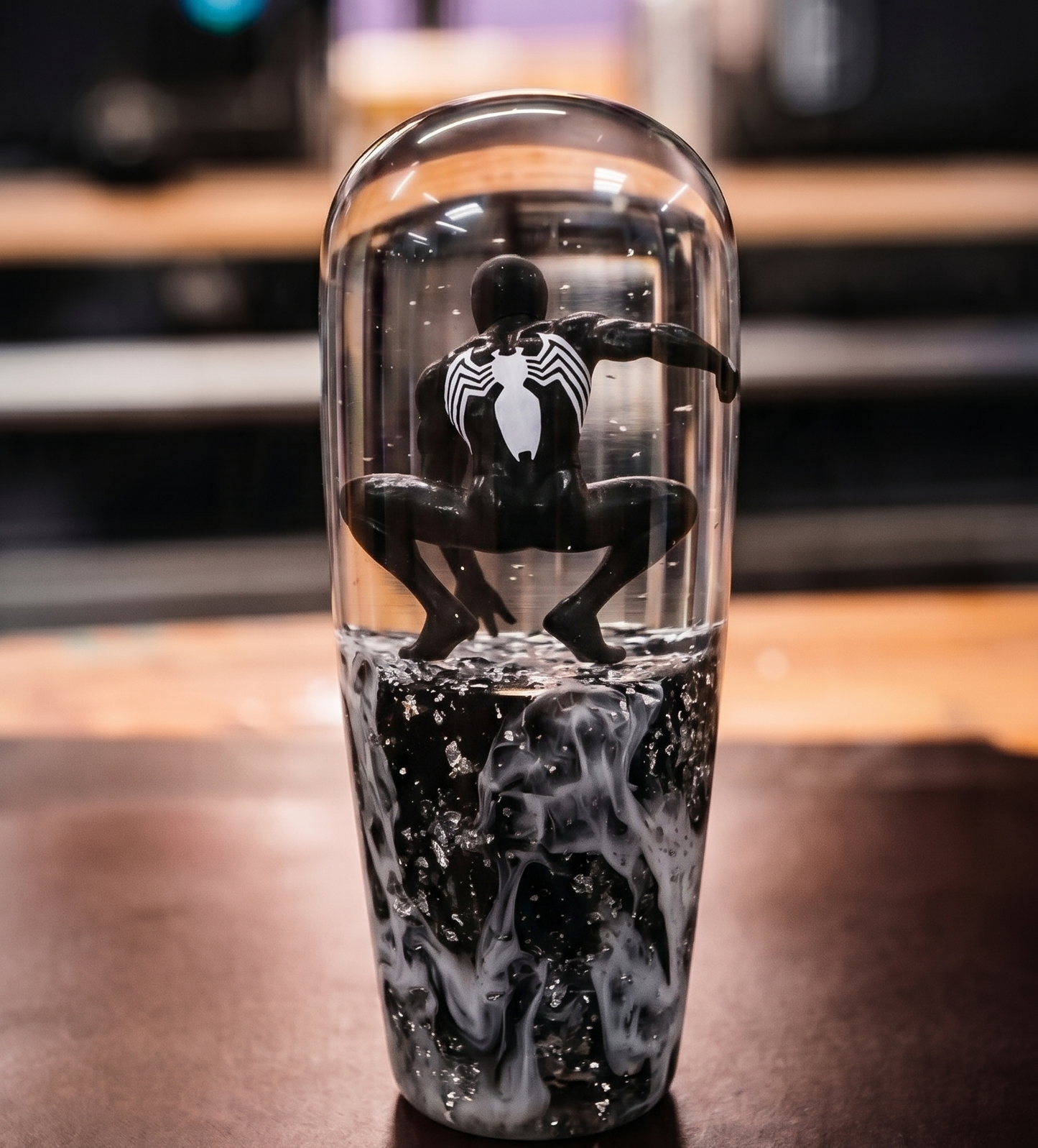 [PRE-ORDER] LED Black Suit Spider-Man Knob