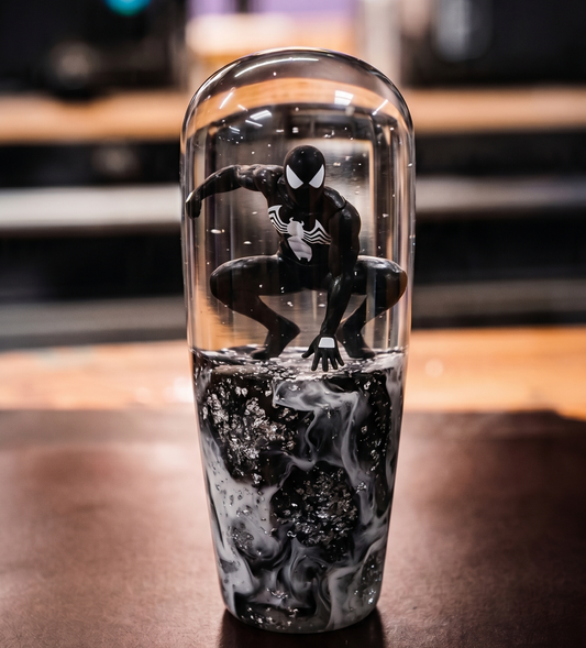 [PRE-ORDER] LED Black Suit Spider-Man Knob