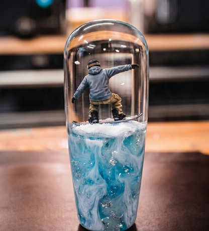 [PRE-ORDER] LED Snowboarder Knob