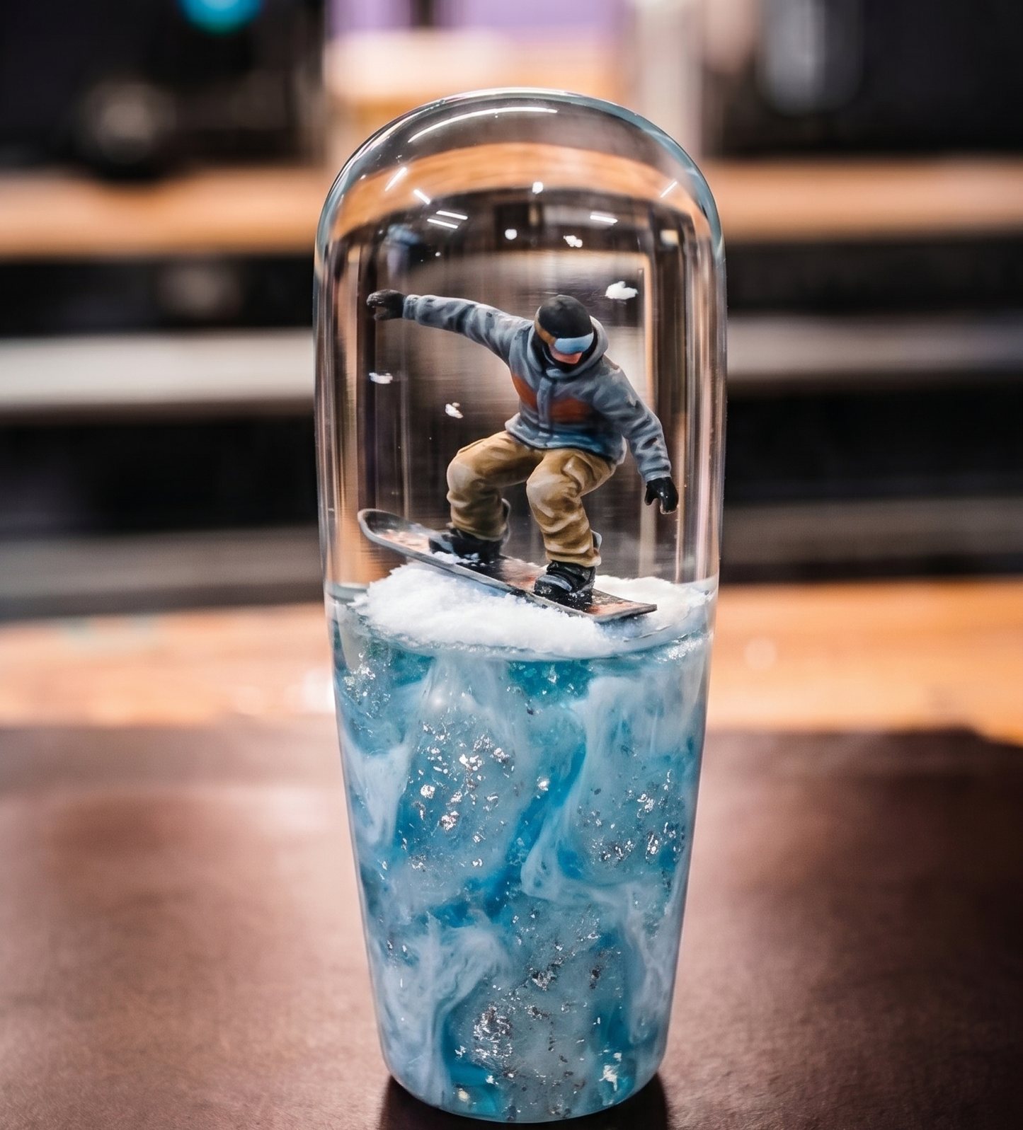 [PRE-ORDER] LED Snowboarder Knob