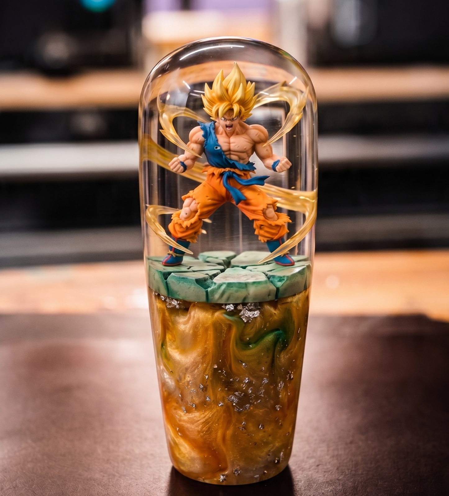 [PRE-ORDER] LED Super Saiyan Goku Knob