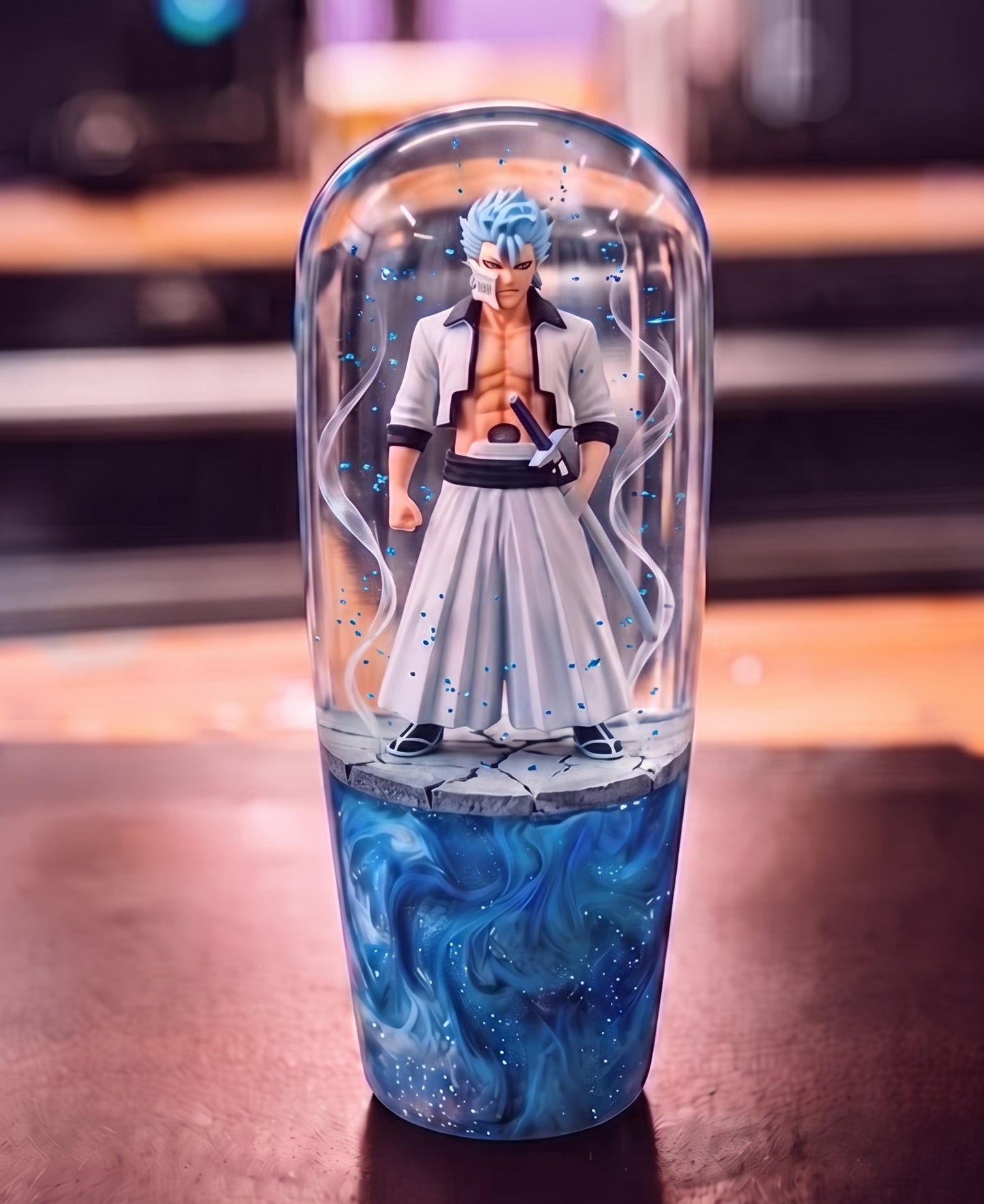 Custom Grimmjow Resin Shift Knob