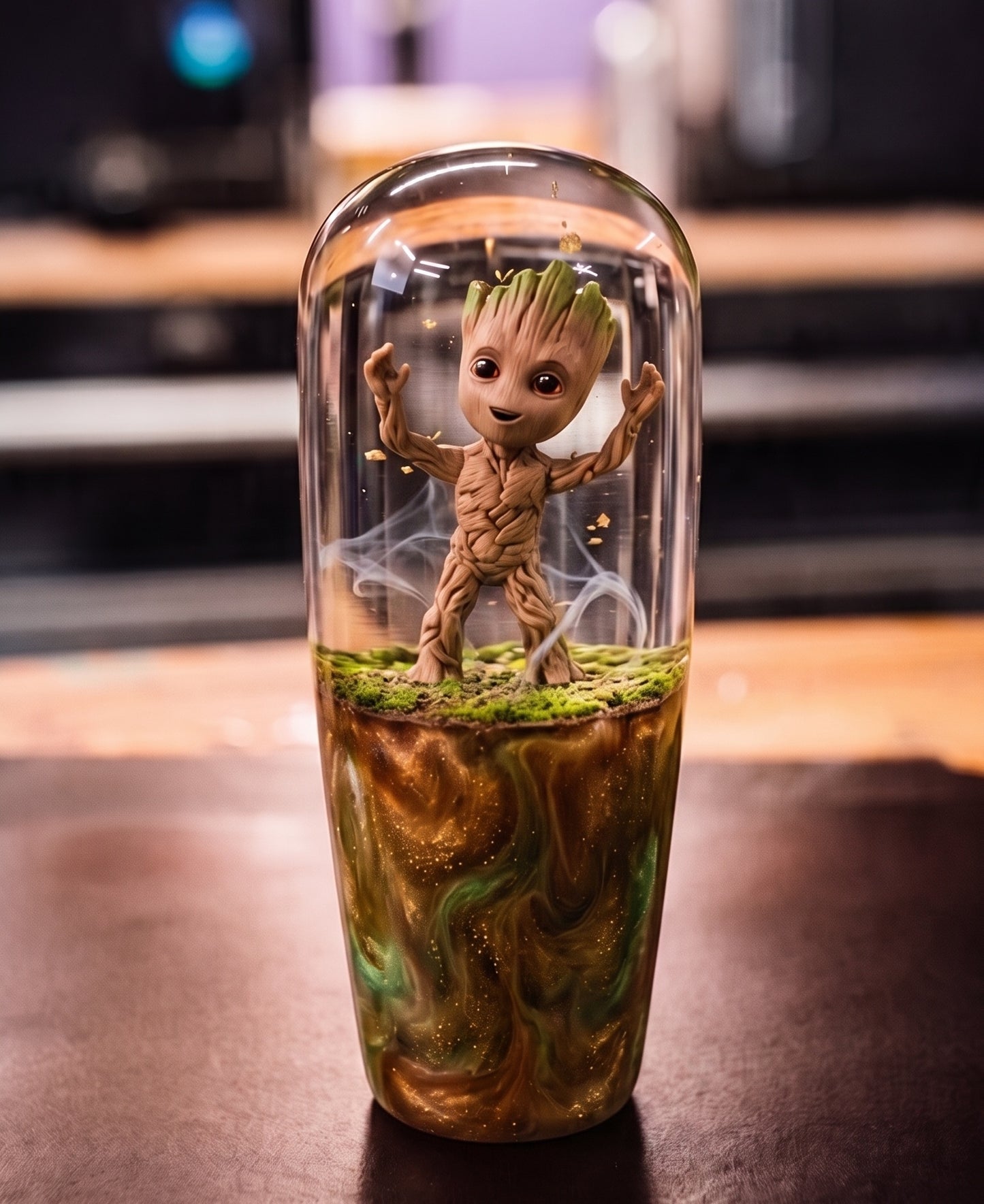 [PRE-ORDER] LED Baby Groot Knob