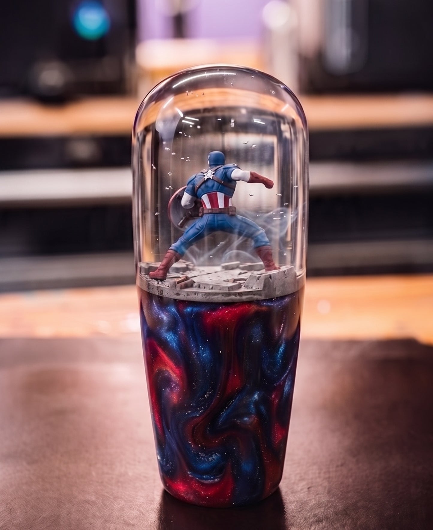 [PRE-ORDER] LED Captain America Knob