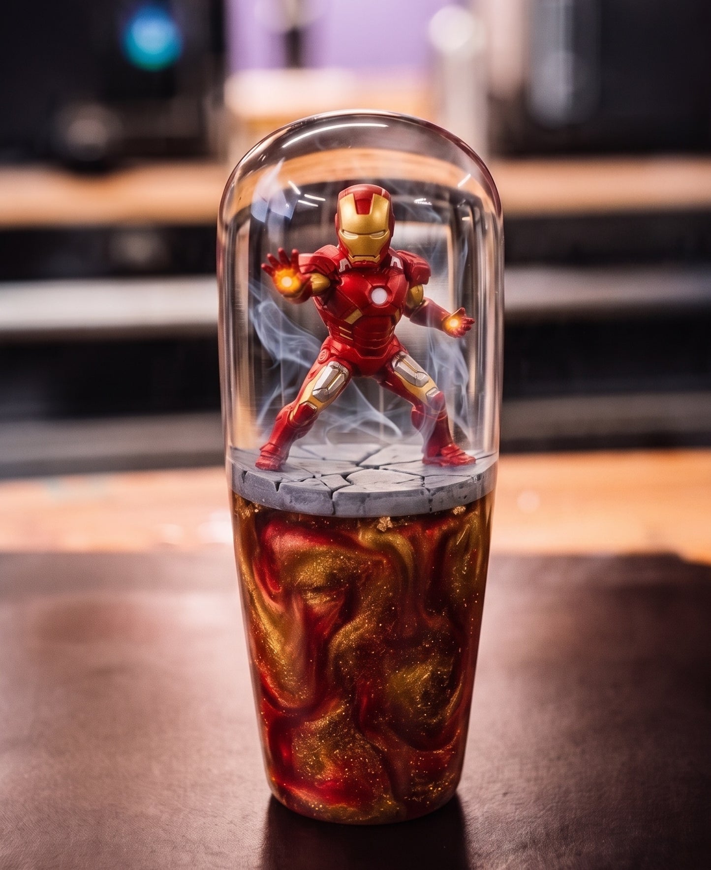 [PRE-ORDER] LED Iron Man Knob