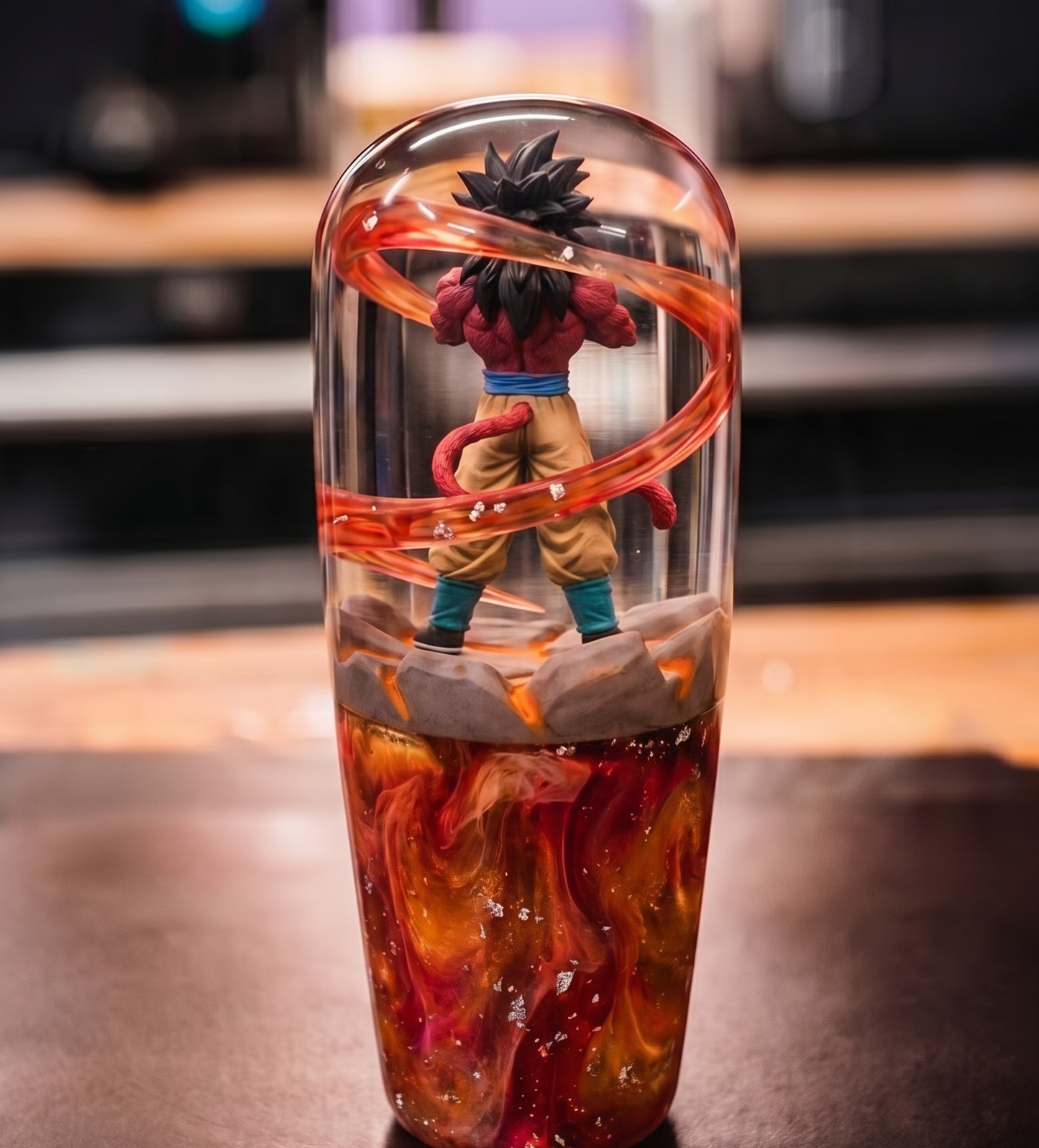 [PRE-ORDER] LED Super Saiyan 4 Goku Knob