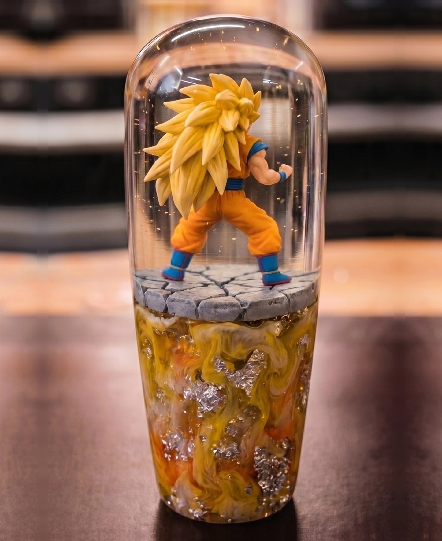 [PRE-ORDER] LED Super Saiyan 3 Goku Knob