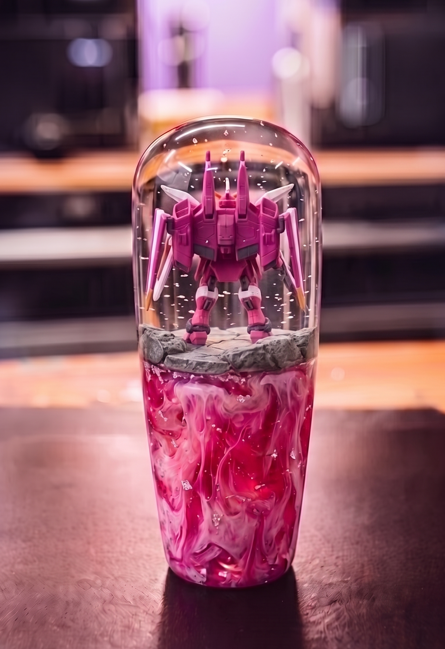 [PRE-ORDER] LED Justice Gundam Knob