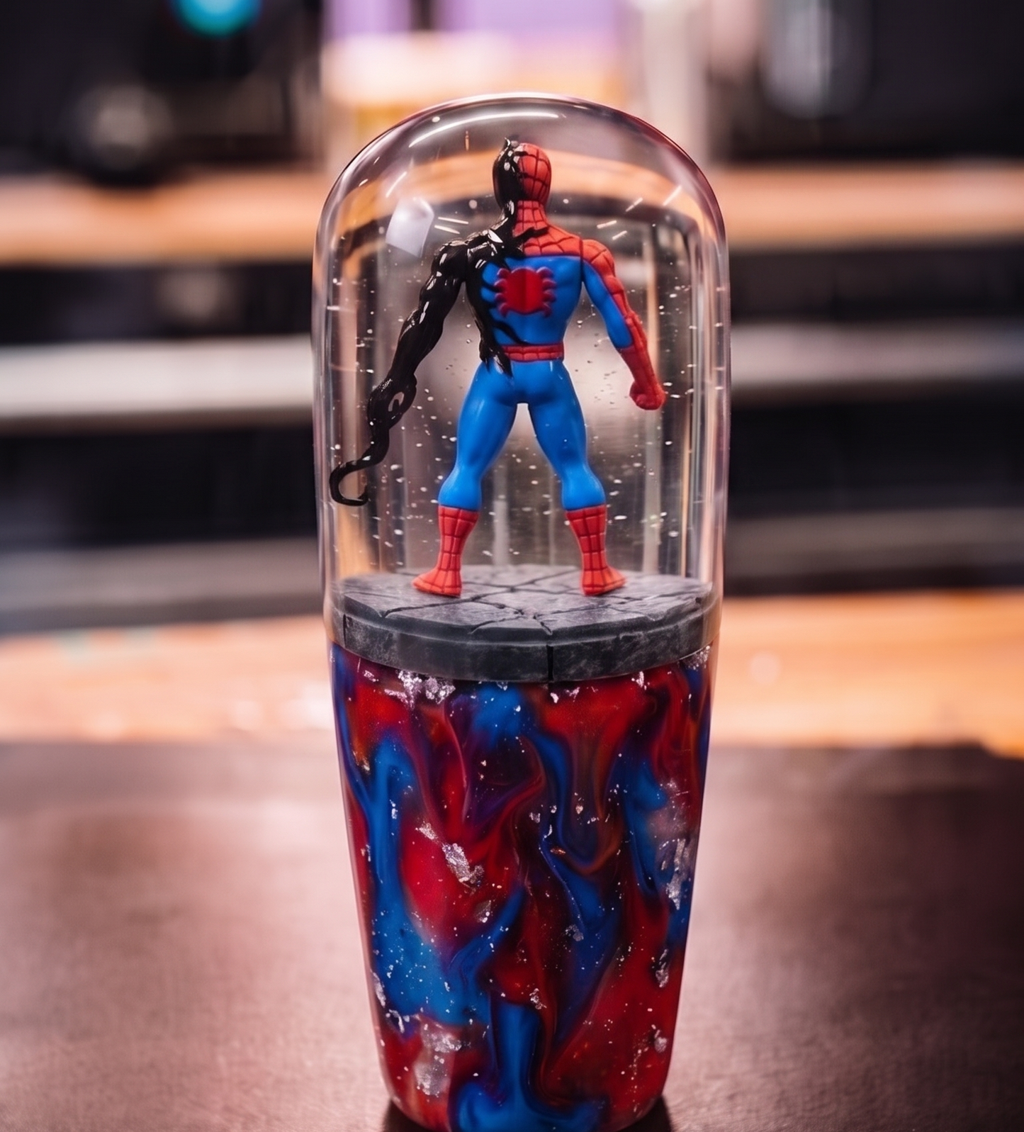 [PRE-ORDER] LED Spider-Man Symbiote Knob
