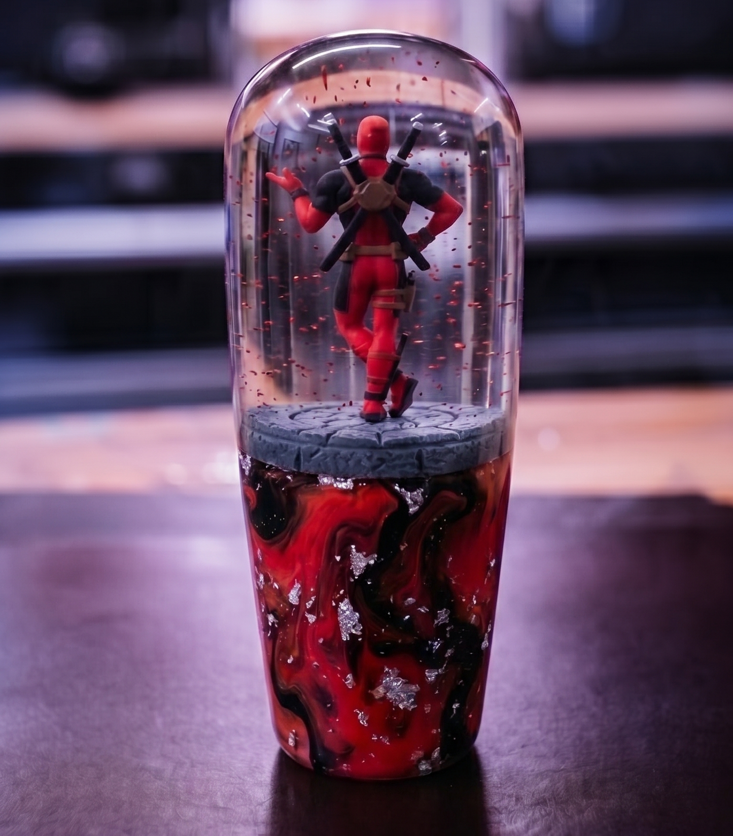 [PRE-ORDER] LED Deadpool Knob