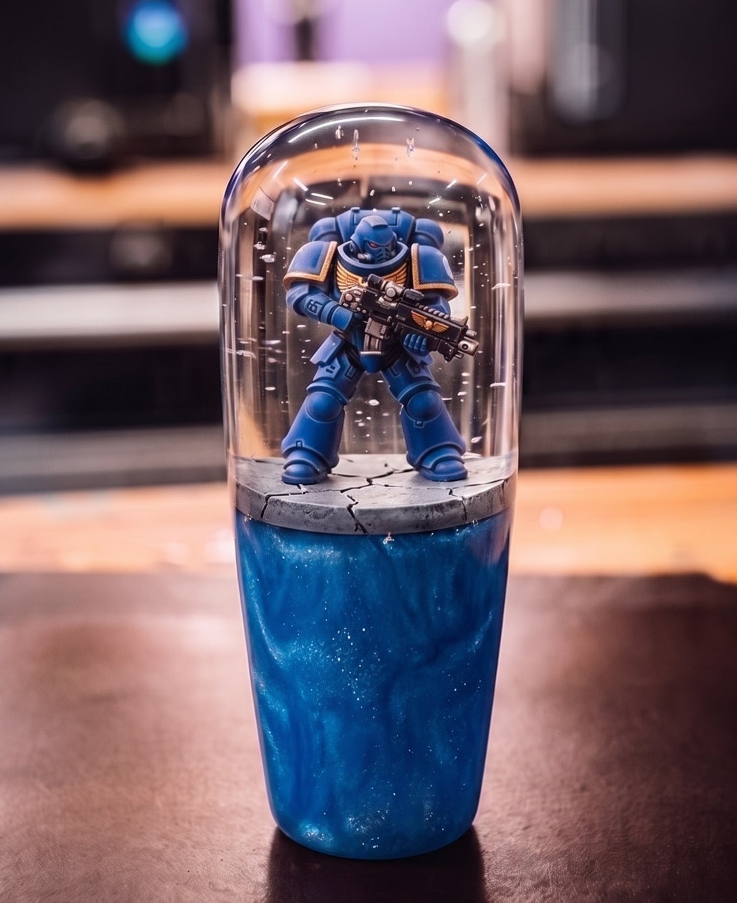 [PRE-ORDER] LED Warhammer Space Marine Knob