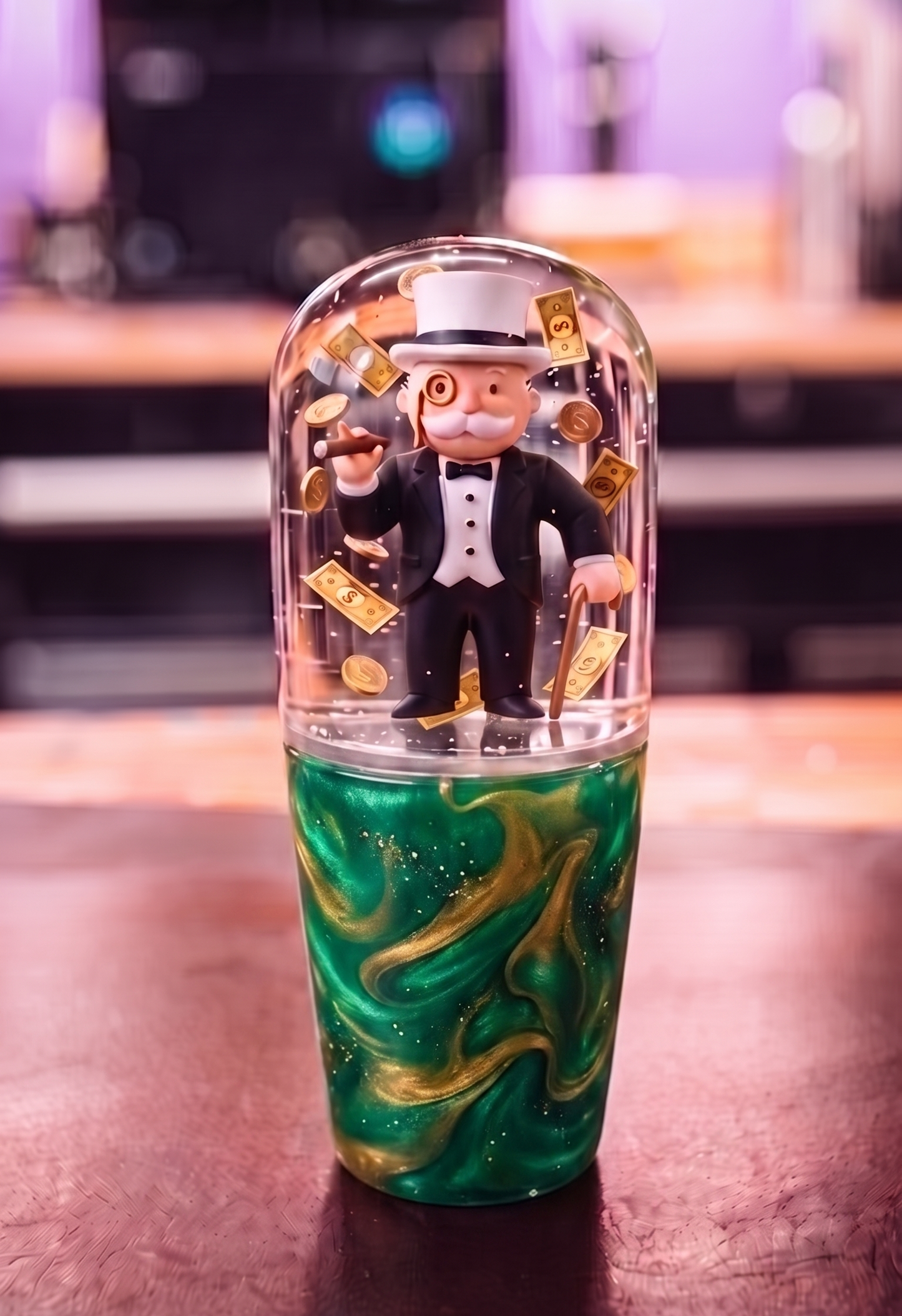 [PRE-ORDER] LED Monopoly Man Knob